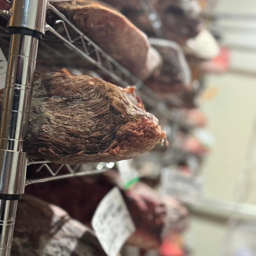 現地で熟成肉体験